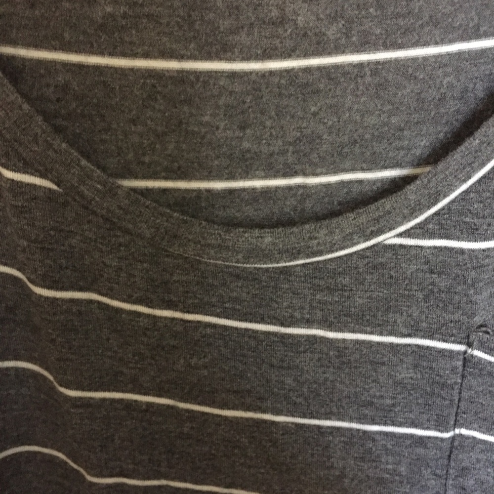 Love Charm Stripped Tee. Size Medium - Picture 2 of 5